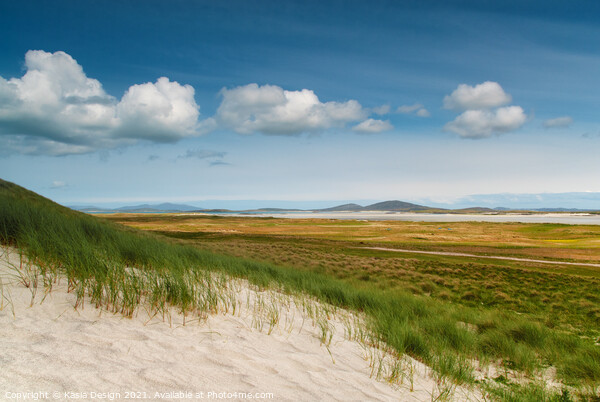 North Uist Machair, Outer Hebrides, Scotland Picture Board by Kasia Design