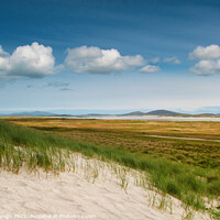 Buy canvas prints of North Uist Machair, Outer Hebrides, Scotland by Kasia Design