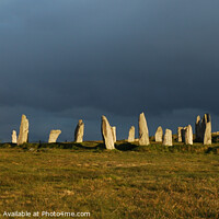 Buy canvas prints of Callanish after the Storm, Lewis, Outer Hebrides by Kasia Design