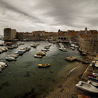 Buy canvas prints of Dubrovnik - The Old Harbour by Susan Witterick