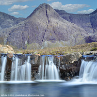 Buy canvas prints of The Fairy Pools, Isle of Skye by Rosalind White