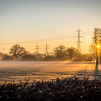 Buy canvas prints of Early Morning Mist by Jonathan Grady