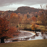 Buy canvas prints of Autumn Horseshoe by Clive Ashton