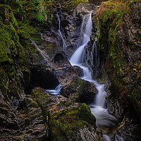 Buy canvas prints of Misty Falls by Clive Ashton
