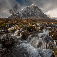 Buy canvas prints of Buchaille Etive Mor by Clive Ashton