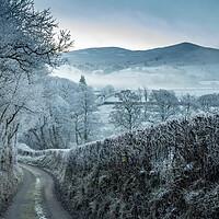 Buy canvas prints of Welsh Winter Walk by Clive Ashton