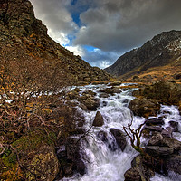Buy canvas prints of Tryfan by Clive Ashton