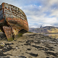 Buy canvas prints of The wreck of the Golden Harvest by Chris Drabble