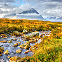 Buy canvas prints of Buchaille Etive Mor in the light of dawn by Chris Drabble