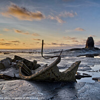Buy canvas prints of The wreck of the Admiral Von Tromp and Black Nab by Chris Drabble