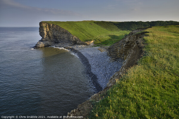 Nash Point at sunrise Picture Board by Chris Drabble