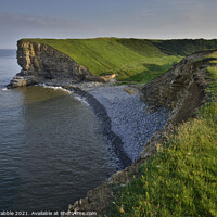 Buy canvas prints of Nash Point at sunrise by Chris Drabble
