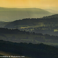 Buy canvas prints of Derwent Valley at dusk by Chris Drabble