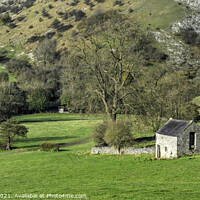 Buy canvas prints of Dovedale in November by Chris Drabble