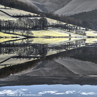 Buy canvas prints of Ladybower reflections by Chris Drabble