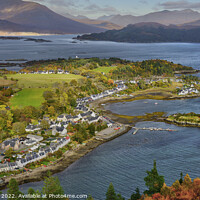 Buy canvas prints of Plockton and Loch Carron by Chris Drabble