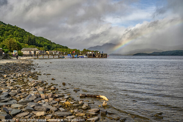 Luss, on the west bank of Loch Lomond Picture Board by Chris Drabble
