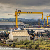 Buy canvas prints of Samson and Goliath by Chris Drabble