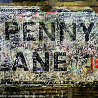 Buy canvas prints of Penny Lane by Chris Drabble