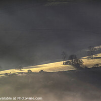 Buy canvas prints of Winter light in the Derwent Valley by Chris Drabble