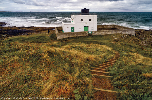 Black Rocks Point Lighthouse in colour Picture Board by Chris Drabble