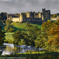Buy canvas prints of Alnwick Castle by Chris Drabble