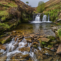 Buy canvas prints of Fairbrook in spate by Chris Drabble