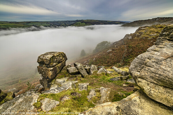 Mist from Surprise View (2) Picture Board by Chris Drabble