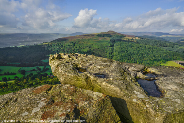 The view from Bamford Edge (4) Picture Board by Chris Drabble