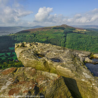 Buy canvas prints of The view from Bamford Edge (4) by Chris Drabble