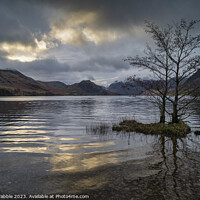 Buy canvas prints of Crummock Water ripples at dawn by Chris Drabble
