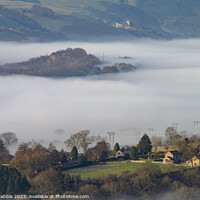 Buy canvas prints of Thornhill temperature inversion by Chris Drabble