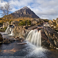 Buy canvas prints of Buachaille Etive Mor in Autumn by Chris Drabble