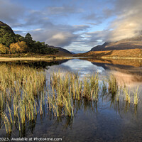 Buy canvas prints of Liathach and Loch Clair by Chris Drabble