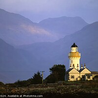 Buy canvas prints of Isleornsay Lighthouse by Chris Drabble