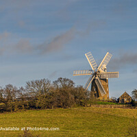 Heage Windmill with the Moon