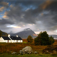 Buy canvas prints of Dawn at Black Rock Cottage                         by Chris Drabble