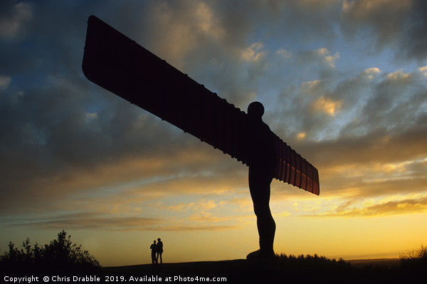 Angel of the North Picture Board by Chris Drabble