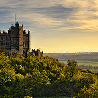 Buy canvas prints of Bolsover Castle at sunset, Derbyshire, England by Chris Drabble
