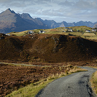 Buy canvas prints of The Road from Glasnakille  by Chris Drabble