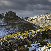 Buy canvas prints of Winter at Peter's Stone                            by Chris Drabble