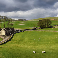 Buy canvas prints of Under Derbyshire's open skies                      by Chris Drabble