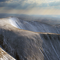 Buy canvas prints of Winter in the Howgills                             by Chris Drabble
