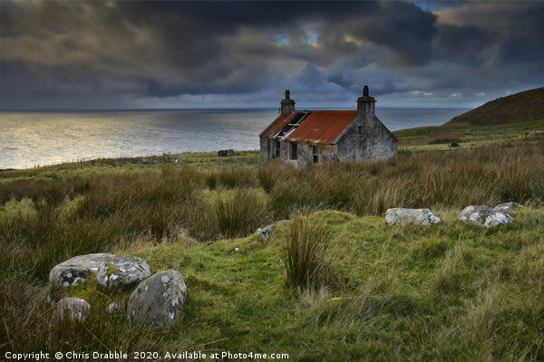 Abandoned croft at Melvaig near Gairloch           Picture Board by Chris Drabble