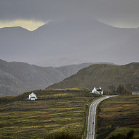 Buy canvas prints of An Teallach from the A832                          by Chris Drabble