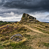 Buy canvas prints of Ashover Stone, the Peak District, England (2)  by Chris Drabble