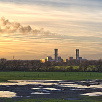 Buy canvas prints of Staythorpe Power Station by Chris Drabble