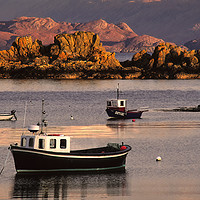 Buy canvas prints of Boats at Armadale harbour by Chris Drabble
