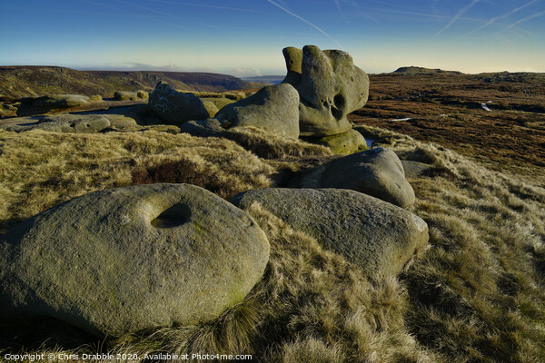 Along the Southern Edges of Kinder Scout Picture Board by Chris Drabble
