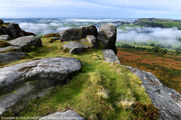Cloud inversion over the Derwent Valley. Picture Board by Chris Drabble